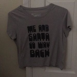 Bethany Mota Crop Top Aeropostale